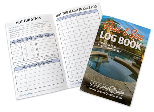 Leisurequip BUNDLE120 Spaguard Chemical Balancer Maintenance Kit With Test Strips - Contains Spa Alkalinity Increaser, Calcium Increaser, Ph Increaser, Ph Decreaser, Scum Absorber, Test Strips & Hot Tub Care Log Book thumb #5