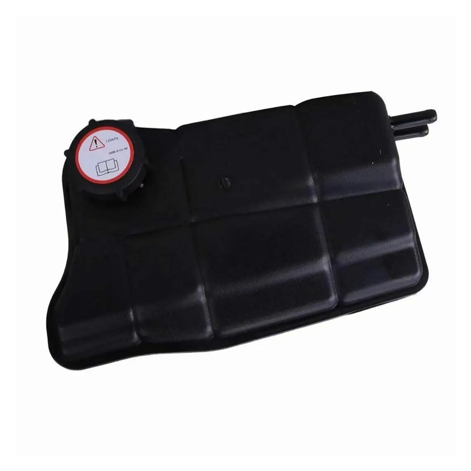 Engine Coolant Reservoir for Mondeo MK3 1S718K218AB 98BB8100AB Coolant Overflow Recovery Expansion Tank Reservoir Bottle with Cap 1117755(with Cover)