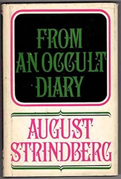 Hardcover From an Occult Diary Marriage with Harriet Bosse Book
