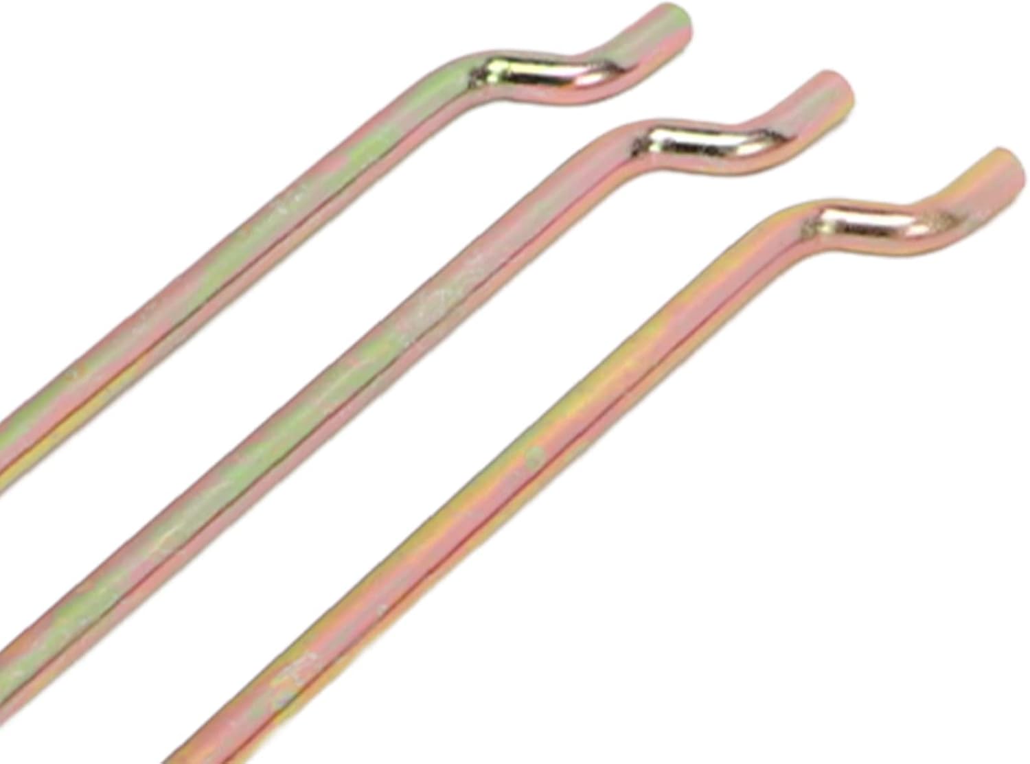 Battery Hold Down Plate Kit with Rod Washer Nut 101090801, Replacement for Club Car DS Electric Carts 1998-2005, Includes 3 Plates 3 Rods for 36V Battery Secure Mounting