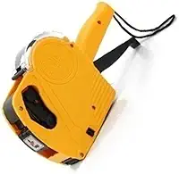 Etiquetadora Manual Rotuladora De Preços 8 Dígitos - MX-5500 Kit Completo: 10 Rolos de Etiquetas + 1 Refil de Tinta Extra (AMARELO)