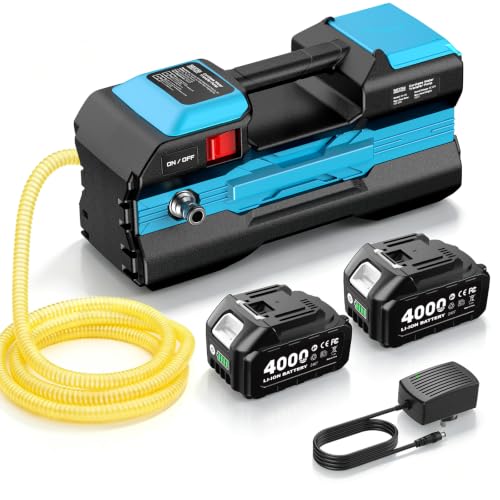 SEESII Cordless Water Transfer Pump, Self-Priming, 175 GPH, 75 FT High Lift
