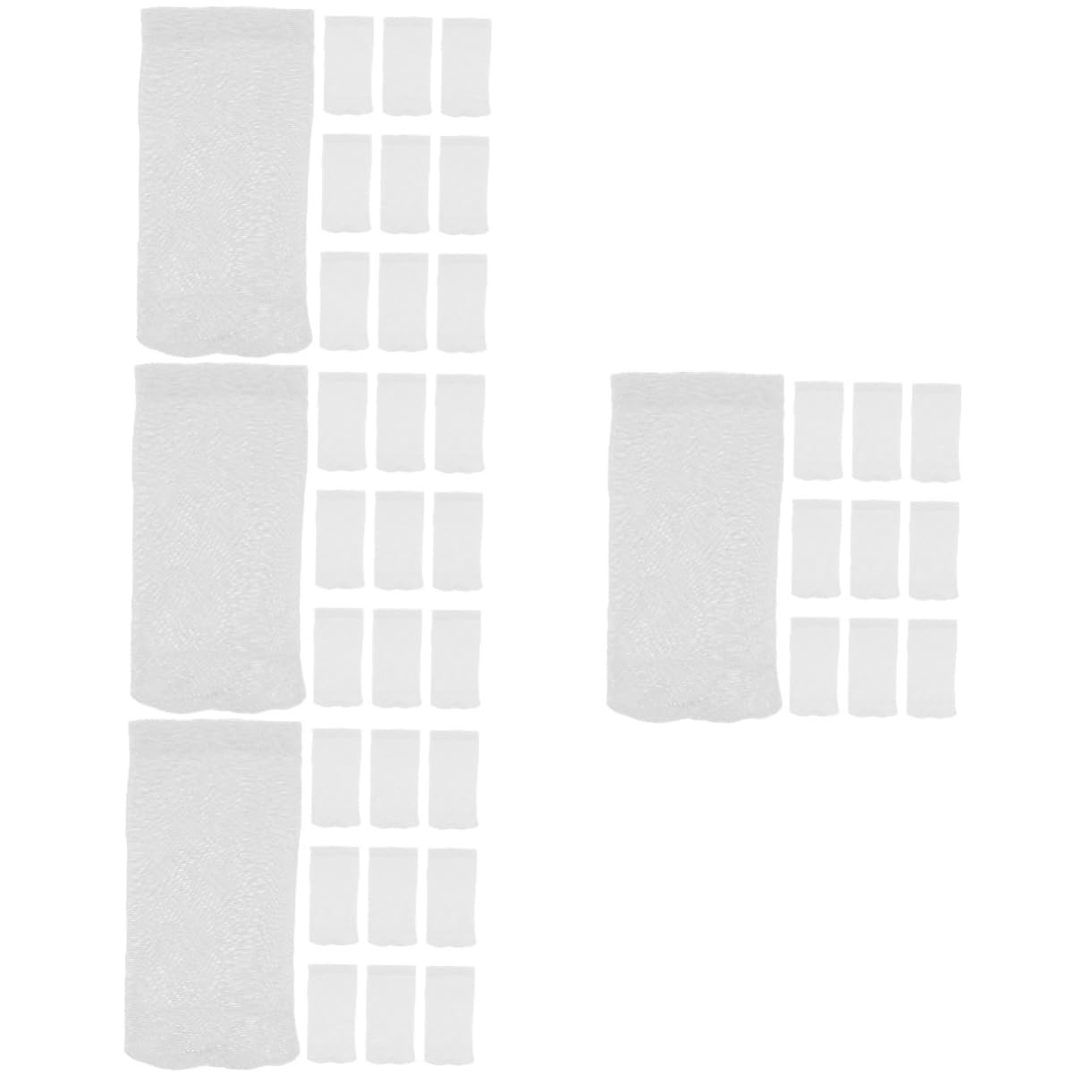 INOOMP 80 Piezas Calcetines con Filtro para Piscina Skimmer de Hojas para Piscina Calcetines con Filtro Skimmer Bolsas de Filtro de Piscina Calcetines de Piscina colador de Piscina