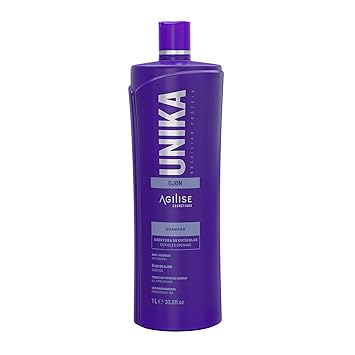 agilise UNIKA Clarifying Shampoo for Women, Deep Cleansing Shampoo with Ojon Oil - Anti Residue Shampo for All Hair Types - Prepares Hair for Straightening Treatment - Vegan, 33.8 fl oz / 1L