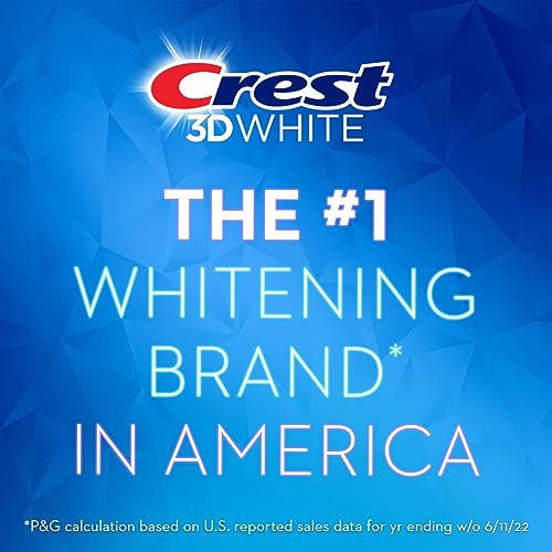 Image of Crest 3D White Radiant Mint, Teeth Whitening Toothpaste, 3.8 oz, Pack of 2