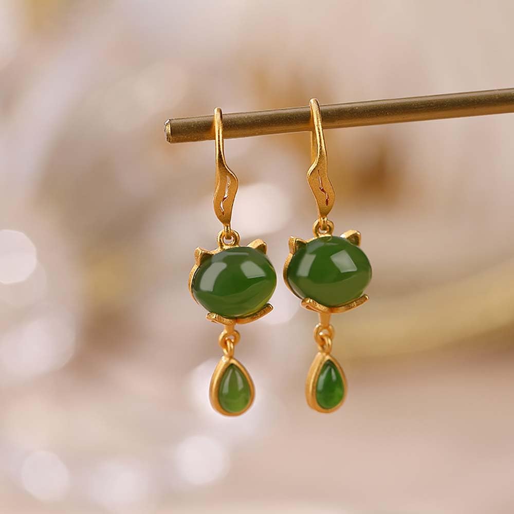 LLXYWJ Pendientes de aro pequeños de Doble de Plata de Ley, Pendientes de con Personalidad para Hombres Wen
