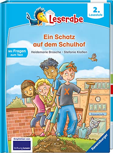 Ein Schatz auf dem Schulhof - Leserabe ab 2. Klasse - Erstlesebuch für Kinder ab 7 Jahren (2. Lesestufe)