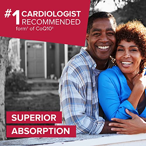 Ubiquinol Coq10 100Mg Softgels, Qunol Mega Ubiquinol 100Mg - Superior Absorption - Active Form Of Coenzyme Q10 For Heart Health & Healthy Blood Pressure Levels - 8 Month Supply - 120 Count (Pack Of 2) #TOP1