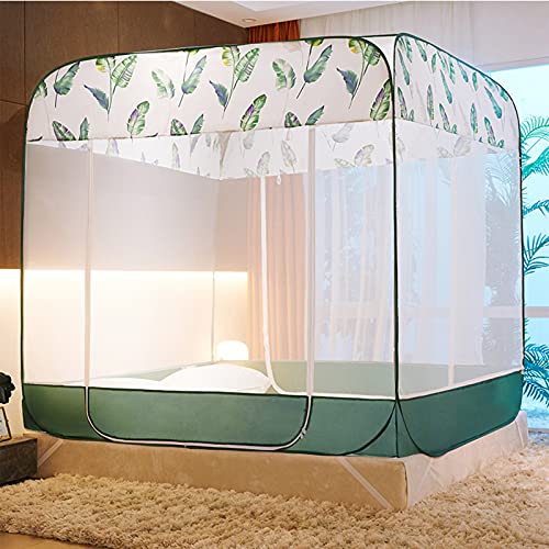 Yurta Mosquito NET Famiglia a tre porte pieghevole...