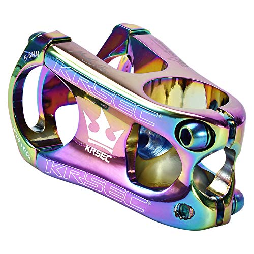 DishyKooker KRSEC 31.8x50mm Mountain Bike Cycling Hollow Aluminium Alloy Handlebar Stem CNC Bicycle Stem Bike Accessories