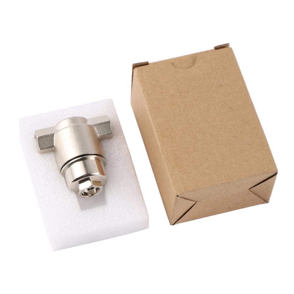 Adaptador de Conector de Manguera Rosca de 1/4" de Nebulización de Alta Presión Filtro Deua Tubería de 3/8" Interfaz de Bloqueo Antideslizante Bomba de Riego Filtro de Metal/Oro