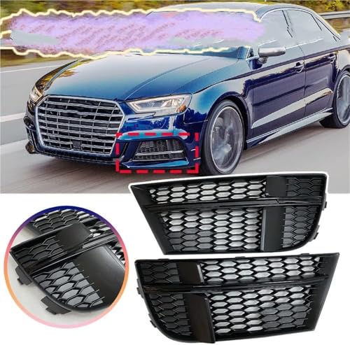 Grille antibrouillard A3 S3 2017-2020 pour remplacer un cache usé