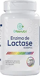 Enzima Lactase 9000 FCC Bionutri – 120 Cápsulas | Suplemento Premium para Intolerância à Lactose | Auxilia na Digestão de Leite e Derivados