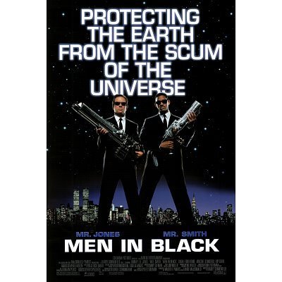 Men In Black - Movie Poster (Size: 27'' x 40'') by Posterstoponline