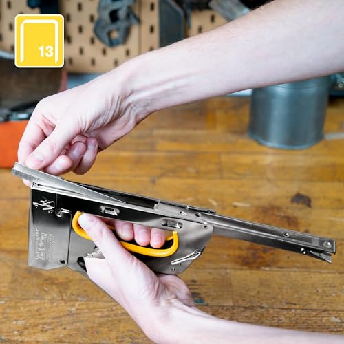 Rapid High-Performance Staples for Textiles, Finewire No. 13, Leg Length 8mm, Staple Gun Staples, Galvanised Steel, 2500 Pieces, Boxed (11835625) 2 Rapid High-Performance Staples for Textiles, Finewire No. 13, Leg Length 8mm, Staple Gun Staples, Galvanised Steel, 2500 Pieces, Boxed (11835625) - Image 2