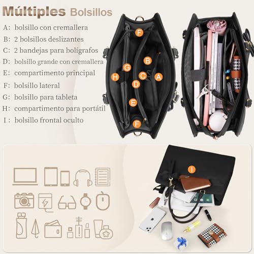 La mejor comparación de Bolso maletín parfois - solo los mejores. 3 Imagen adicional