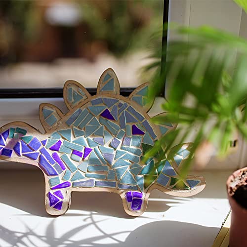 Viociwuo Ceramic Mosaic Tiles For Crafts Bulk 200G, Irregular Shape 0.5X2 Cm Mosaic Assortment Crafts Supply For Diy Picture Frames Handmade Coasters Art Material Decoration(Mixed Blue) #TOP2