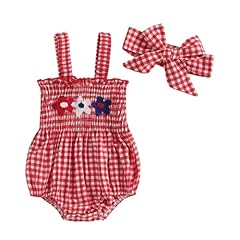 Red American Flag Flowers