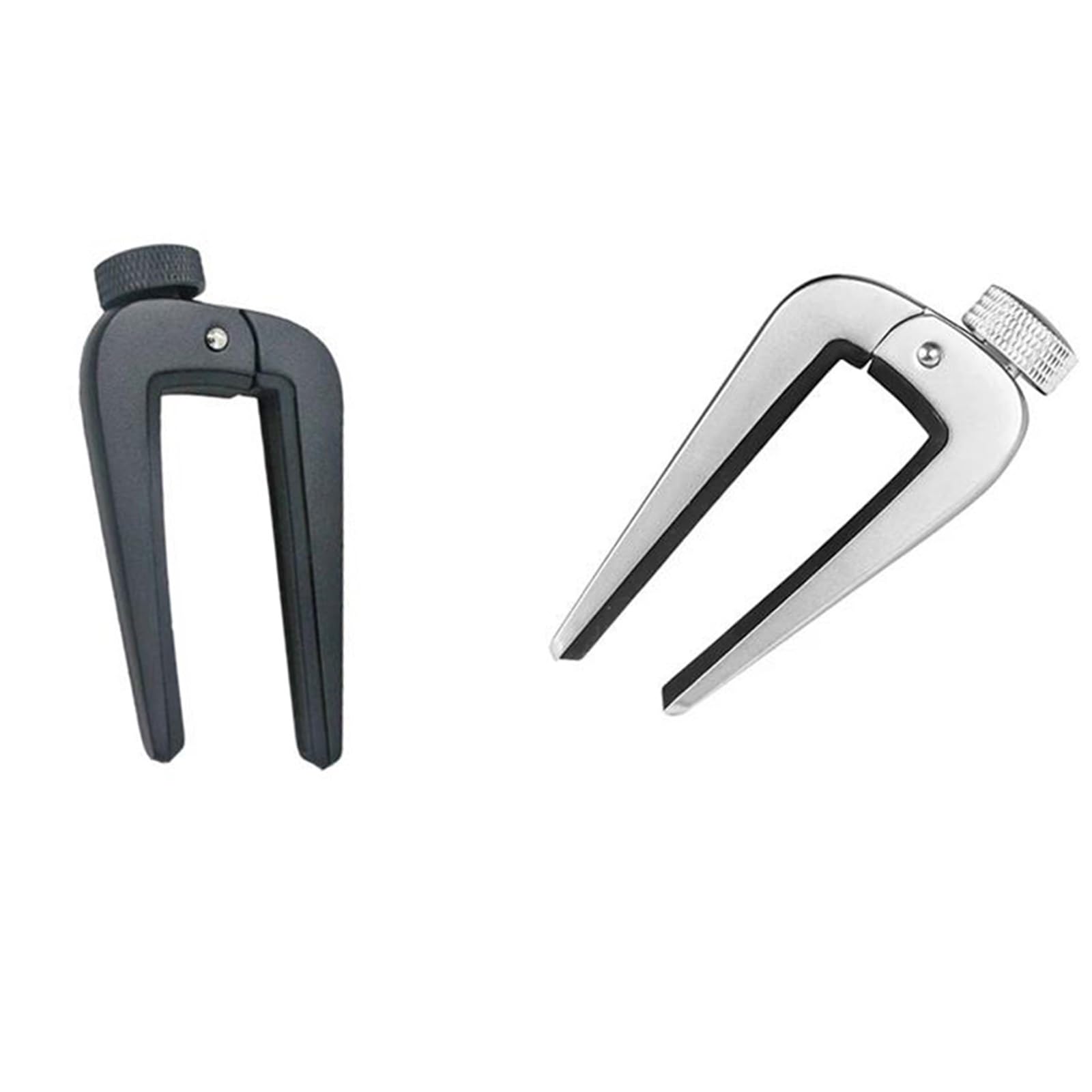 Capotasto Per Chitarra Ukulele Violino Basso Capotasto Accessori Per Chitarra Strumenti Musicali(Silver)