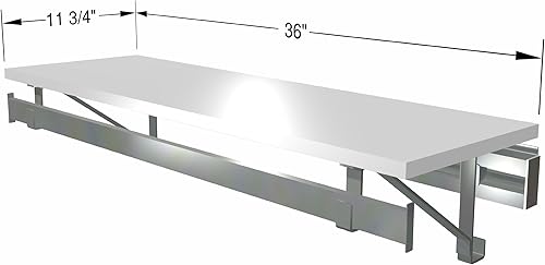 Miniatura 4 de Kit de almacenamiento de ropa para colgado individual de 32 pulgadas de largo, color blanco