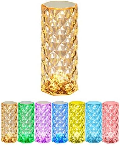 Miniatura 6 de GLOBE Lámpara táctil portátil de cristal recargable integrada LED con control remoto incluido y cable USB