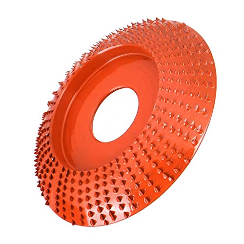 Disco para tallar madera para amoladora angular, Disco abrasivo for tallar madera de carburo tungsteno for amoladora angular 85 mm, multicolor(A Oran 85mm)