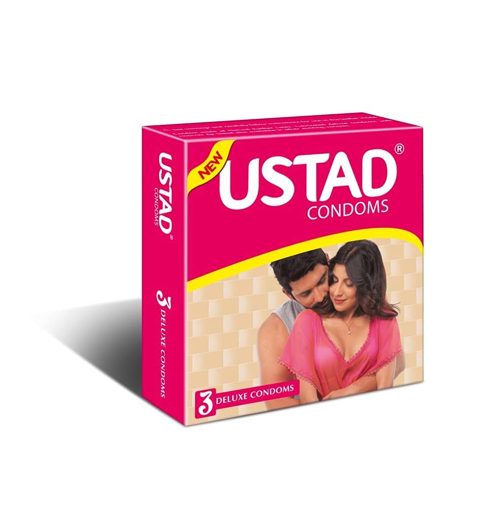 SOLOBEES USTAD 3s Deluxe Pack of 84 Condom (84 Sheets)-image-8