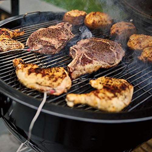 Weber Summit Kamado S6 Charcoal Grilling Center, Black