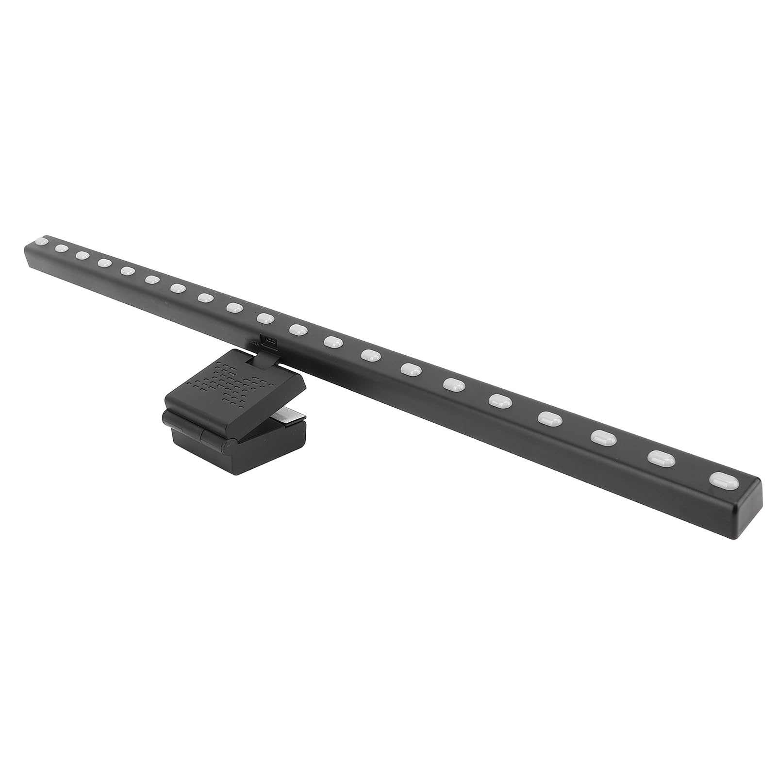 Barra Luminosa per Monitor con Retroilluminazione RGB, Lampada per Monitor di Computer per la Cura degli Occhi, Lampada da Scrivania per Monitor a Doppia Sorgente Luminosa 2 in