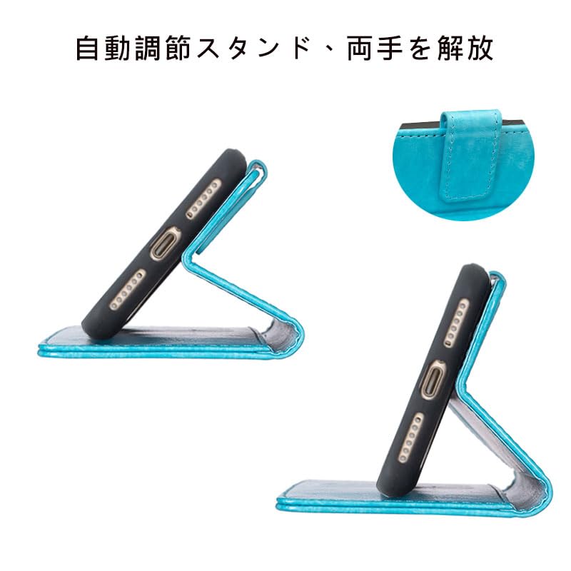 Amazon.co.jp: 【KSK】Aquos Wish 4(6.60インチ)対応 手帳型 ケース 