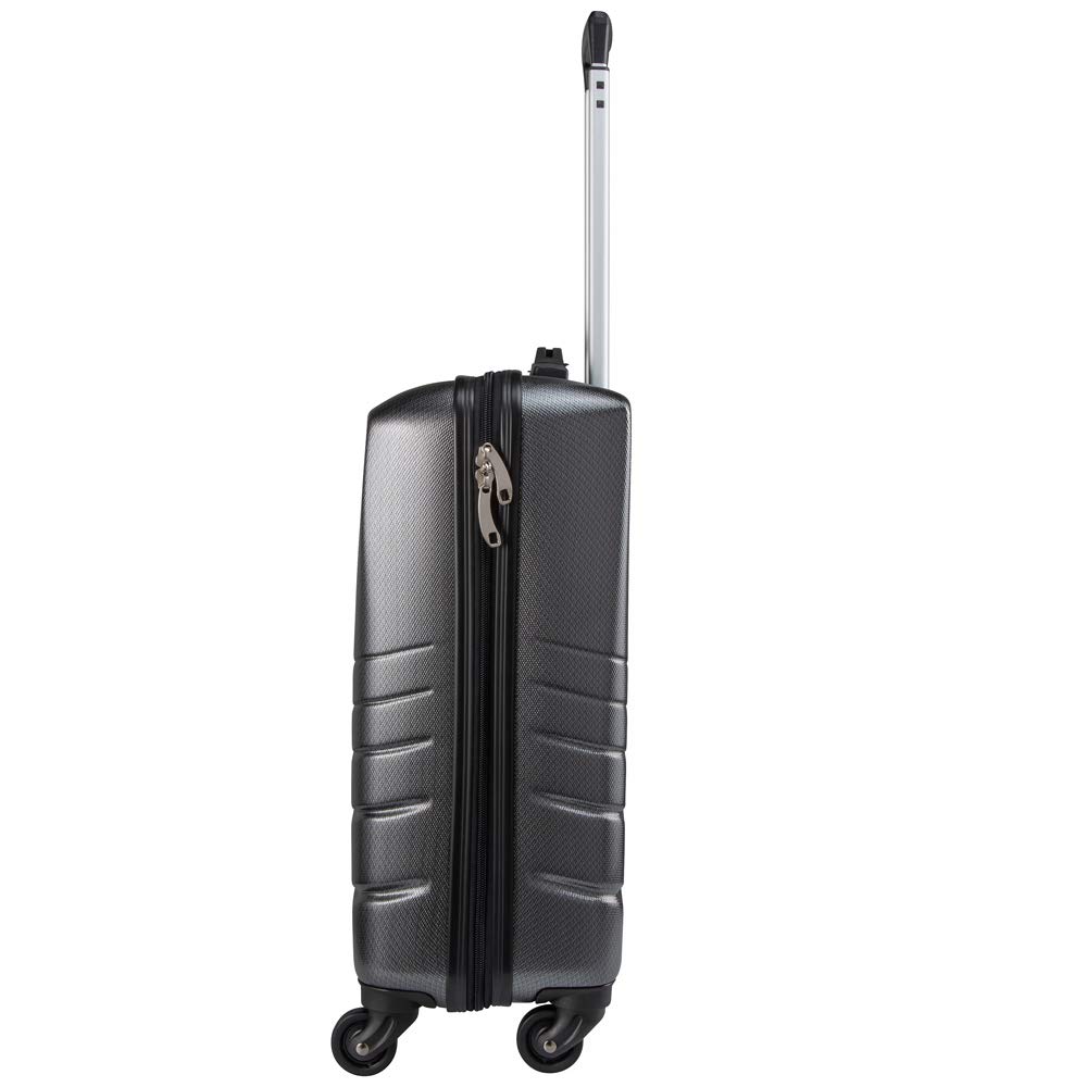 Toronto Carry on Suitcase Hand Luggage with 4 Spinner Wheels 55x40x20