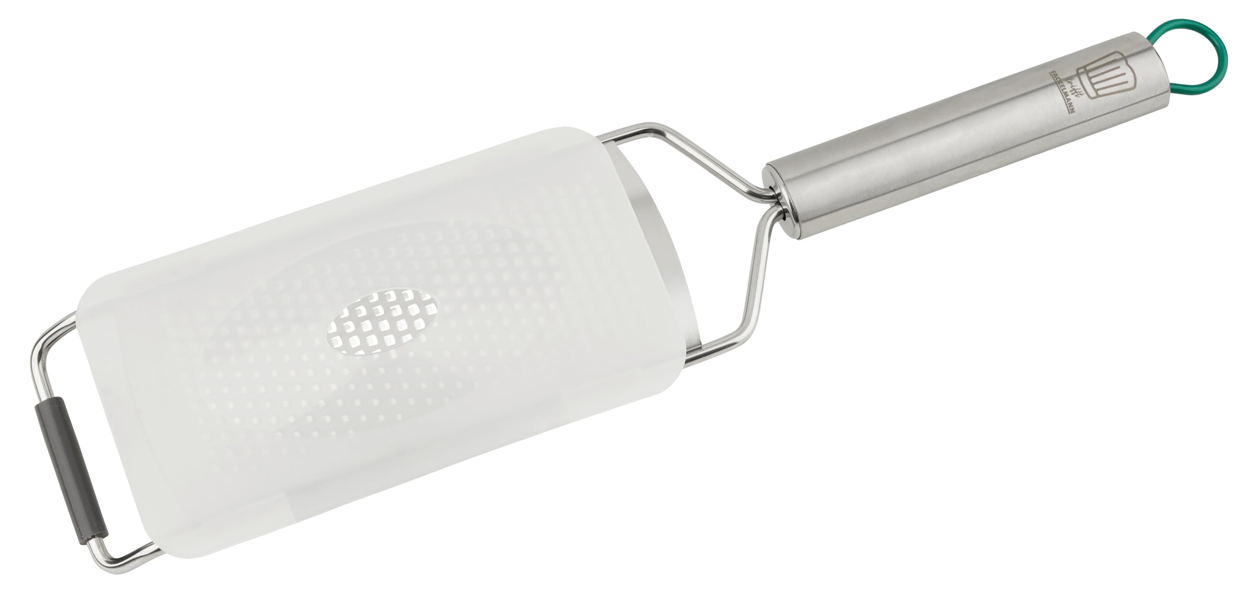 Chefkoch trifft Fackelmann - Premium Stainless Steel Grater for Fine Grating of Ginger, Nutmeg, Parmesan & Chocolate, Dishwasher Safe
