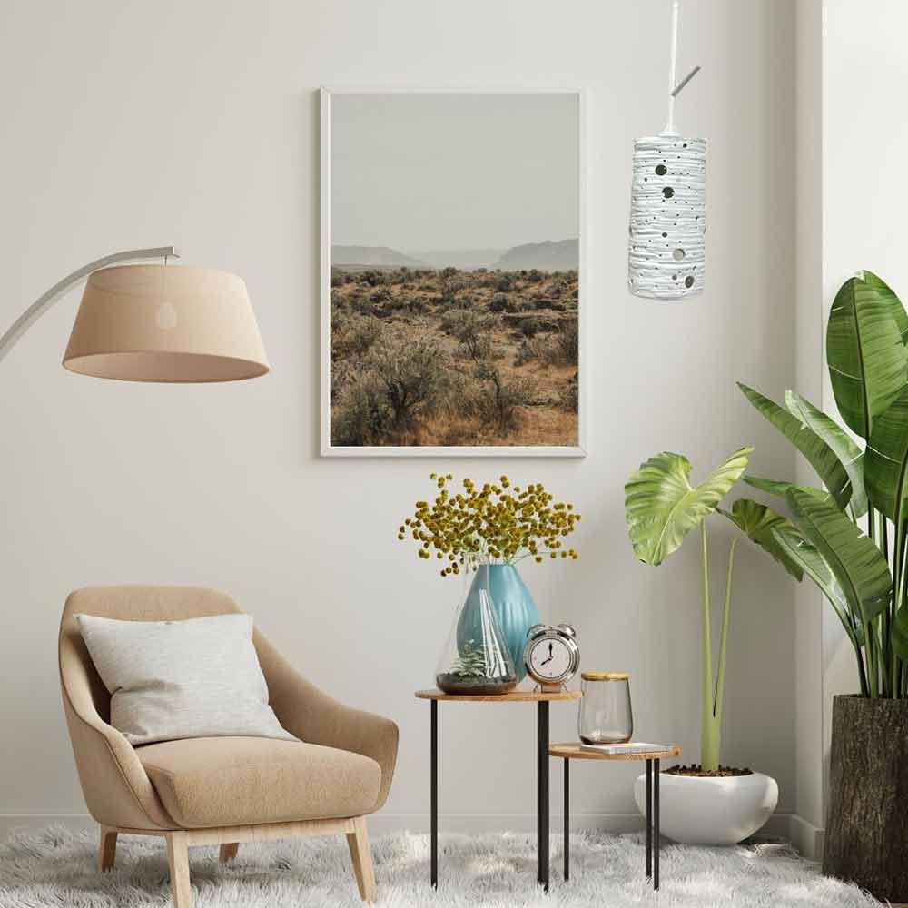 Vetrineinrete® Lampadario in ceramica traforata lampada pendente E27 da tavolo punto luce illuminazione soggiorno camera da letto