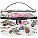 Produktbild Große Make-up Tasche Veranstalter ethnischen Feather Dreamcatcher Schmetterling Kosmetiktasche Kulturbeutel Lagerung tragbare Mäppchen Travel Brush Bag