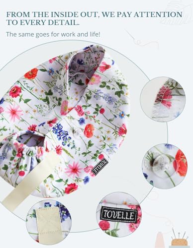 Gorro Quirúrgico Euro Estilo Floral para Mujeres miniatura 2