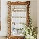 8pcs Hochzeit Schablonen zum Malen Wiederverwendbar Malschablonen für Hochzeit Willkommensschild Personalisiert Hochzeitsdeko Willkommen Welcome Schild Malvorlagen Buchstaben Tischplan 41x29cm