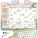 Des couleurs vives pour capter l’attention des enfants ! Le tableau de récompenses BIROYAL arbore un thème animalier ultra mignon, rempli de douceur et de joie. Les aimants aux couleurs vives et aux motifs dessinés transforment chaque accomplissement en aventure ludique ! Un design vivant qui attire le regard, stimule la curiosité et l’envie de participer. Vos enfants auront hâte d’ajouter leur médaille d’accomplissement. Ici, acquérir de bonnes habitudes n’est plus une corvée, mais un voyage joyeux et coloré, où chaque objectif atteint est une victoire !