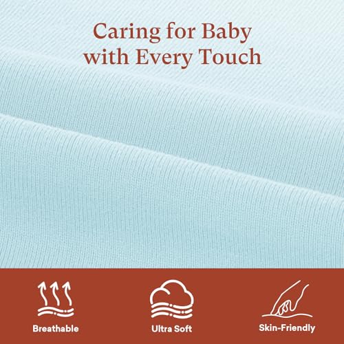 Baby Toddler Joggers Soft Pants for Boys and Girls, 0–24 Months, 2T–4T (3-Pack)3