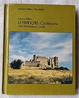 Le Francais: Continuons-Annotated Teacher Edition 0070477426 Book Cover