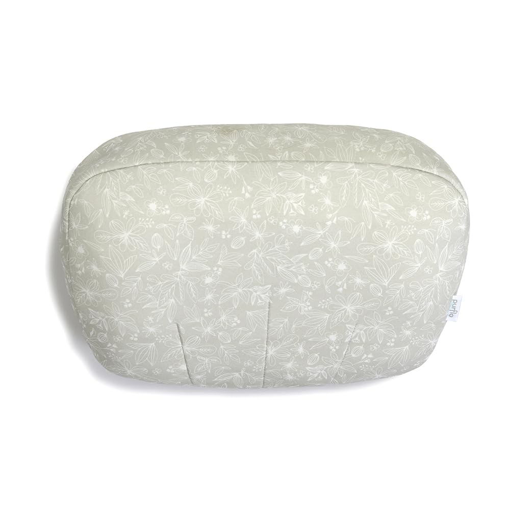 PurFlo Luna Support Pillow, Side Sleeping Pillow, Magical Garden