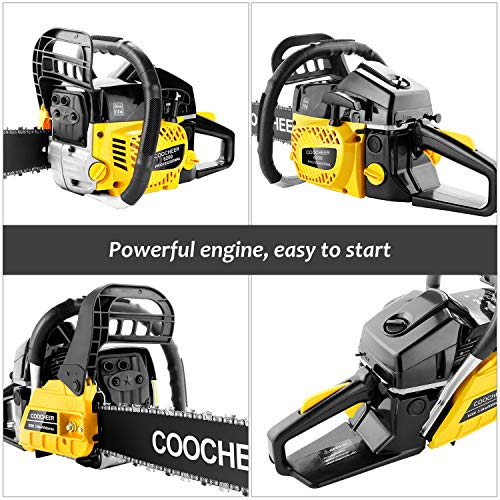 COOCHEER Chainsaw, 62CC 20