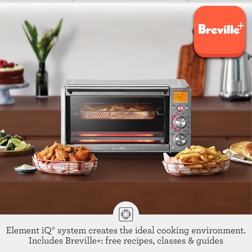 Breville Smart Oven Air Fryer Toaster Oven, Brushed Stainless Steel, BOV860BSS, Medium - Thumbnail 4