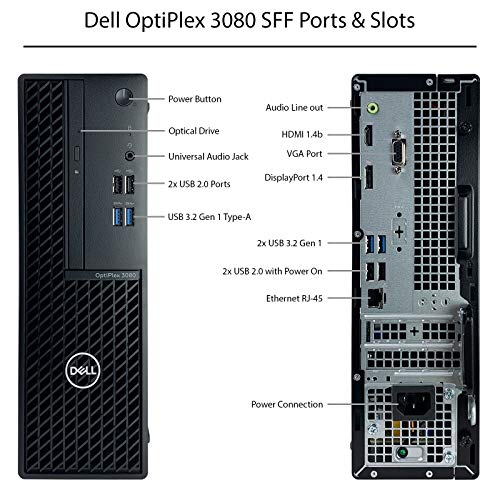 Image of Dell OptiPlex 5000 5400 All-in-One Computer - Intel Core i5 12th Gen i5-12500 Hexa-core (6 Core) 3 GHz - 8 GB RAM DDR4 SDRAM - 256 GB M.2 PCI Express NVMe 3.0 x4 SSD - 23.8 inch Full HD 1920 x 1080