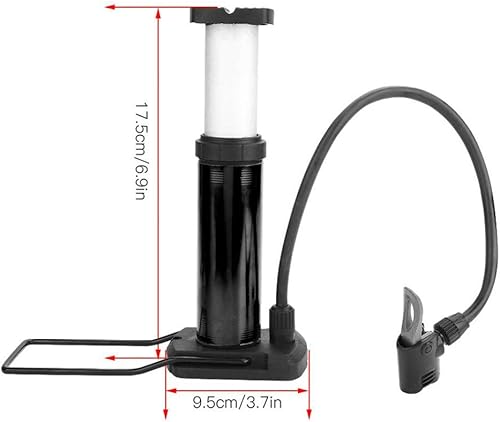 Miniatura 7 de Mini bomba de piso para bicicleta bomba de bolsillo pequeña bomba de aire a presión 2019 bomba de neumático de bicicleta bomba de bicicleta activada