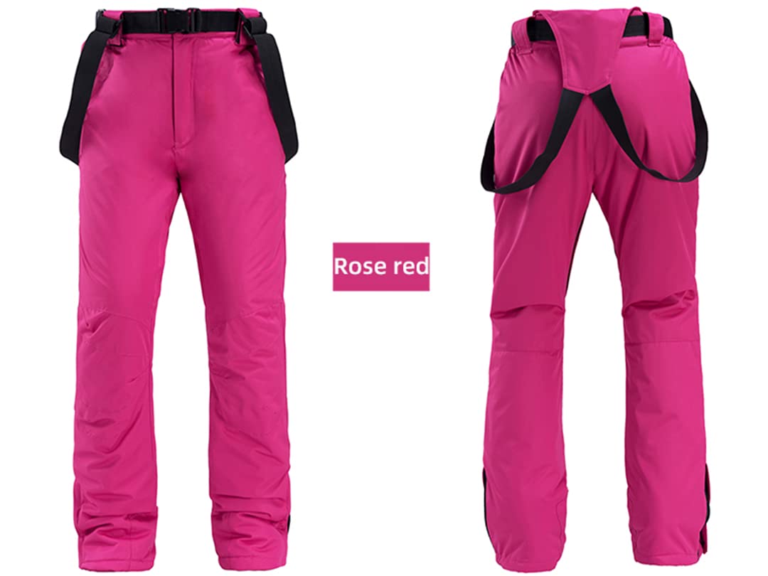 Disimlarl Ropa de esquí para mujer, traje de invierno y deportes al aire libre, chaqueta de nieve + tirantes, Picture Jacket1, L