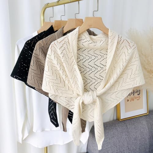 Knitted Summer Shawl Wraps for Women Ladies' Oversized Knitted Cardigan for Fall Winter3