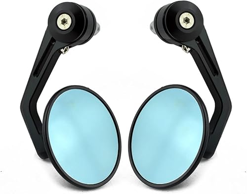 Espejo universal para motocicleta CNC de 78 pulgadas de 0.866in con mango trasero para espejo para Ducati Monster Aprilia Suzuki Cafe Racer Espejo universal para motocicleta CNC de 78 pulgadas de 0.866in con mango trasero para espejo para Ducati Monster Aprilia Suzuki Cafe Racer