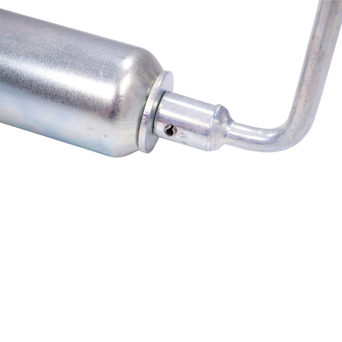 Generisch Rueda de apoyo, diámetro del tubo: 48 mm, carga de apoyo 150 kg, con rueda de goma maciza, rueda de 200 x 50 mm, llanta de acero, remolque, tractor, tractor, tractor, tubo de apoyo