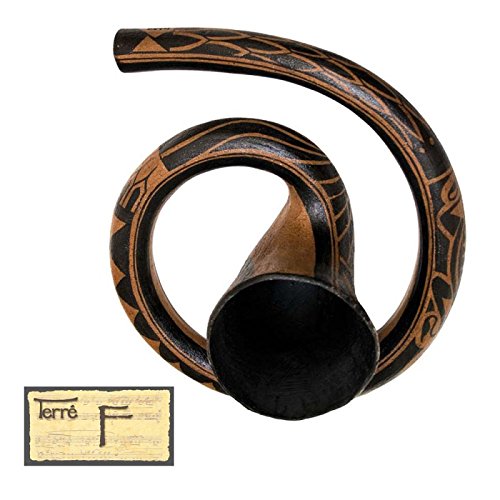 Didgehorn Maori Tonhöhe F Baked Wood Schneckendidgeridoo Snail Reise Travel
