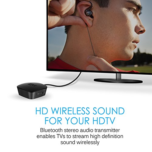 Mee Audio Connect Bluetooth Audio Transmitter For Up To 2 Bluetooth Wireless Headphones/Speakers, Bluetooth Adapter With Aptx Low Latency For Tv/Pc/Airplane/Gym With 3.5Mm Jack/Aux/Rca/Optical Input #TOP1